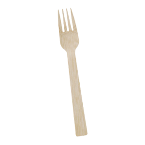 Bambu gaffel - 170 mm - Förpackning med 100 - Miljövänliga