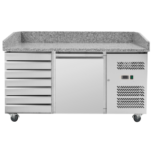 Pizza möbel 600x400 - 1 dörr och 7 lådor - Dynasteel