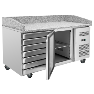 Pizza möbel 600x400 - 1 dörr och 7 lådor - Dynasteel