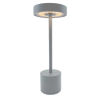 Touch Aluminium Table Lamp - Light Gray Roby - Lumisky