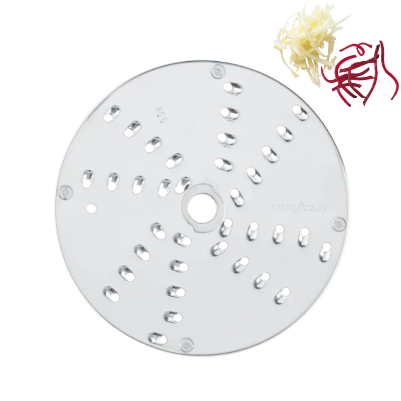 Disque Râpeur - Skärstorlek - 5 mm Robot-Coupe För CL 50 Gourmet