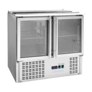 Saladette Compacte - 2 Lasillista Ovea Avattavalla Katolla - Dynasteel