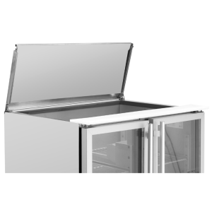 Saladette Compacte - 2 Lasillista Ovea Avattavalla Katolla - Dynasteel