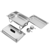 Chafing Dish 9 L - GN 1/1 Eco Dynasteel: pidä ruokasi lämpimänä