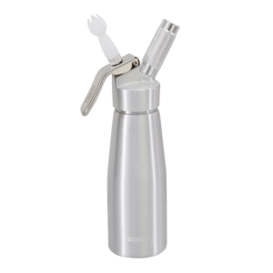 Siphon Aluminium 0.5 L Tellier: Perfect whipped cream in an instant