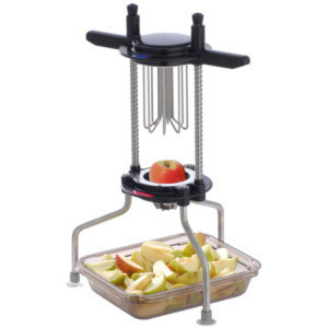 Skär och Töm Äpplen 4 Kvartar - Rostfritt Stål ABS