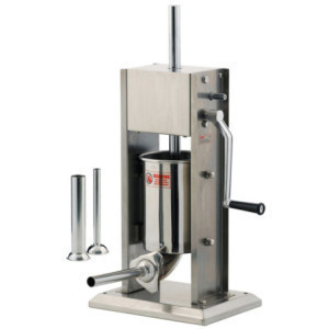 Manuaalinen ruostumattomasta teräksestä valmistettu makkarapursotin 3 L