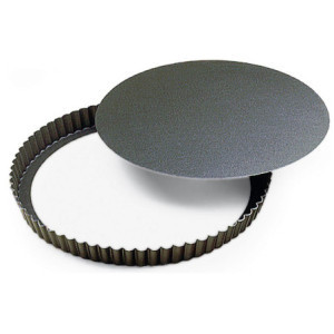 Pyöreä aaltoreunainen tarttumaton piirakkavuoka - ⌀ 320mm, Ammattilaatu