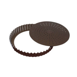 Perforerad Non-stick Räfflad Pajform - 240 mm