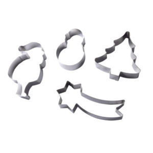 Gobel bakform för julkakor i rostfritt stål