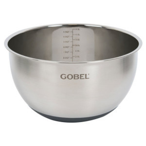 Cul de Poule i Rostfritt Stål med Silikonbotten - Gobel 24 cm
