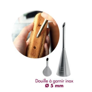 Douille à Garnir Inox Ø 5 mm Gobel - Professionell Kvalitet