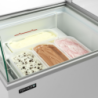 Vitrine à Crème Glacée - TEFCOLD 176 L : Valorisez vos glaces