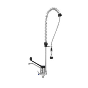 Diskdusch med Enkelt Håls Blandare med Spak - Dynasteel