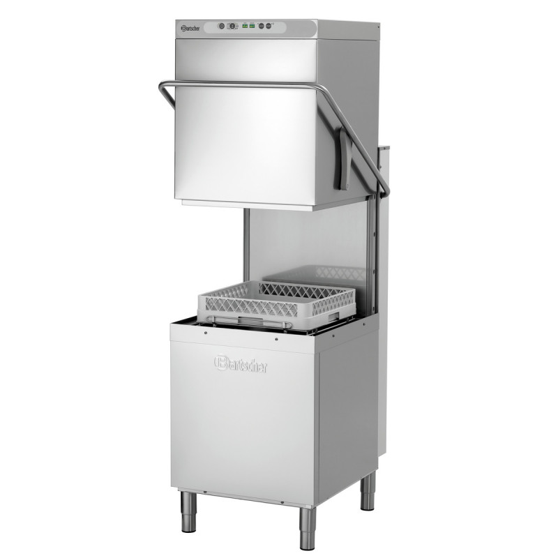 Hood-type dishwasher DS 500 SR Bartscher robust in stainless steel - Professional performance