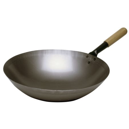 Sauteuse Wok stål Bartscher 360mm - Professionell & mångsidig