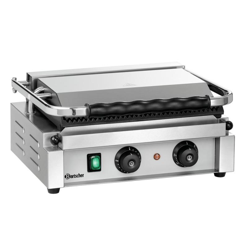 Grill contact Panini-T Bartscher : High-performance Gril à contact pour paninis et sandwichs