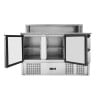 Refrigerated Stainless Steel Pizza Counter - Quality and Performance