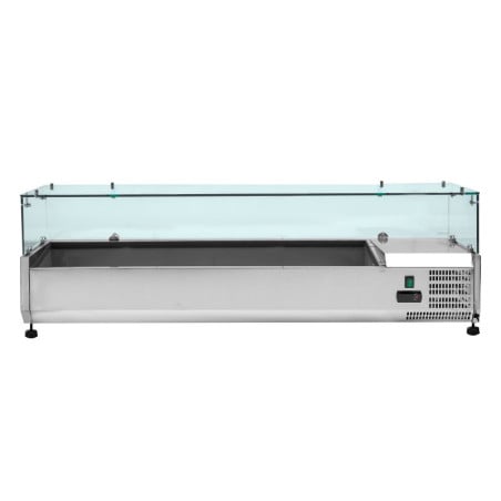 Refrigerated Glass Saladette GN 1/3 and 1/2 - Dynasteel Efficient