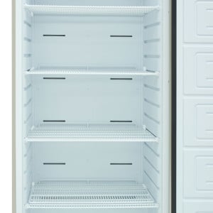 Ruostumattomasta teräksestä valmistettu pakastinkaappi 510 L tuuletettu -18/-22 °C