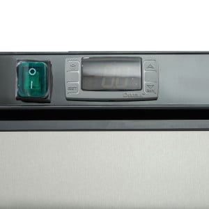 Ruostumattomasta teräksestä valmistettu pakastinkaappi 510 L tuuletettu -18/-22 °C
