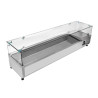 Refrigerated Display Saladette - 7 x GN 1/3 - Dynasteel