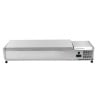 Refrigerated Countertop Saladette Stainless Steel - GN 1/4 6x | Dynasteel