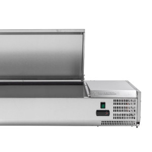 Stainless Steel Refrigerated Saladette - Optimal Storage & Efficient Cooling