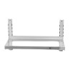 Stainless Steel Wall Shelf on Brackets - L 600 x D 300 mm - Dynasteel