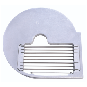 8 mm Julienne-levy viipalointilevy 550 W vihannesleikkuriin - Dynasteel