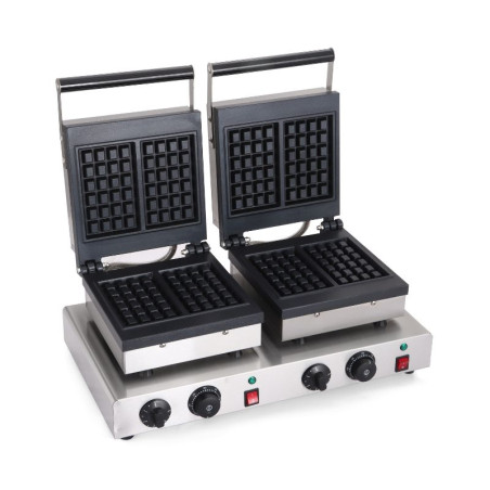 Double Electric Waffle Maker - Liège - Dynasteel