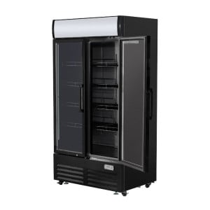 Dryckesskåp 736 L 2 Glasdörrar 2-8 °C R290