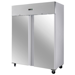 Positive Refrigerated Cabinet 1400 L Stainless Steel GN 2/1 – 2 Doors