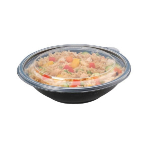 Round Lids for 750 ml and 1000 ml Trays - Pack of 300 - Gastronoble