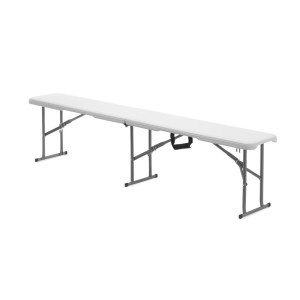 Banc Pliable Blanc - HENDI