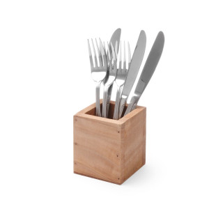 Wooden Cutlery Holder - HENDI