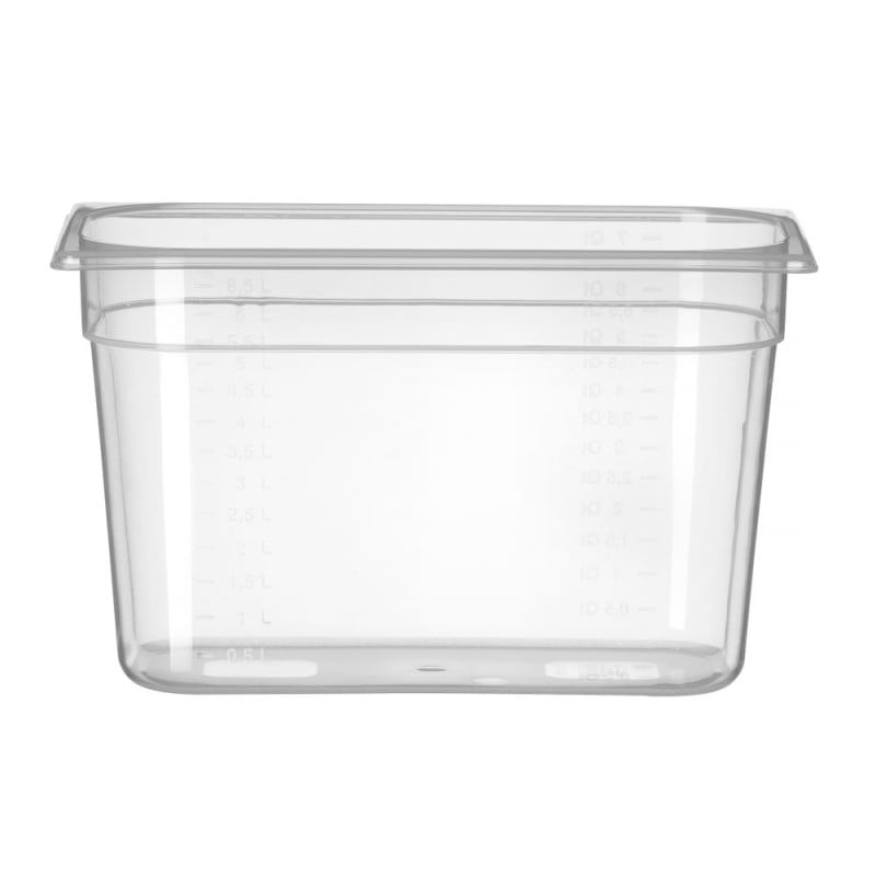 Gastronorm container GN 1/3 in Polypropylene - 7.8 L - H 200 mm