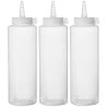 Flacon Distributeur Transparent - 0,2 L - Lot de 3