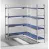 Aluminum shelf - GN 1/1