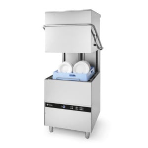 Koneellinen astianpesukone K1500 - pesuaineannostelijalla - HENDI