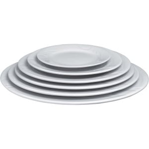 Karizma Porcelain Flat Plate - 160 mm Diameter