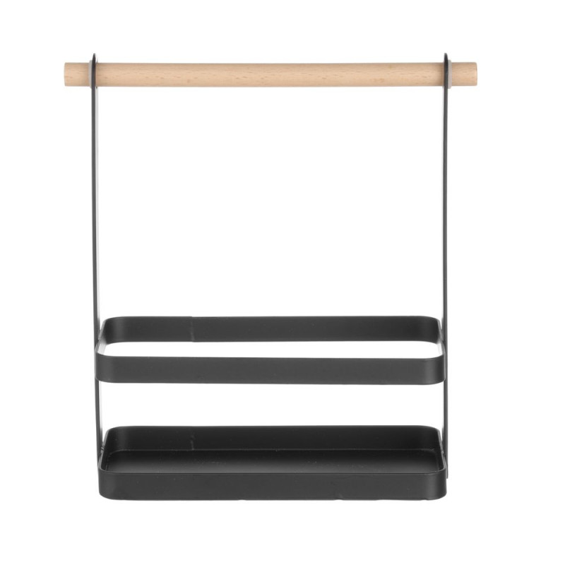 Black Table Cutlery Holder - 230 x 100 mm