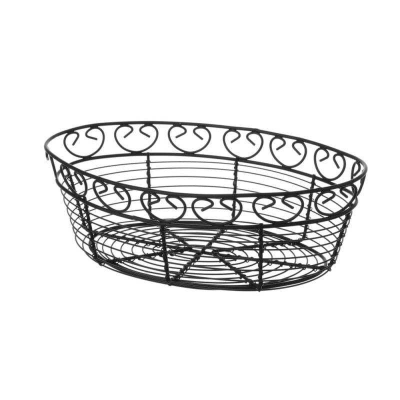 Oval Decorative Wire Basket - 255 x 160 mm