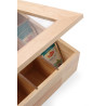 Wooden Tea Box - Brand HENDI