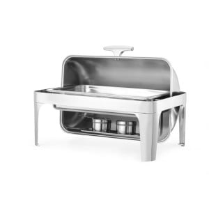 Rolltop-Chafing dish Gastronorme 1/1 - Marque HENDI - Fourniresto