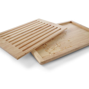 Bread Board with Crumb Tray - 475 x 322 mm