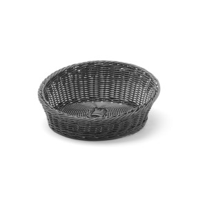 Corbeille à Pain Ronde Noire - 310 mm de Diamètre