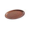 Platta Woodform Oval - 200 x 265 mm - Märke HENDI - Fourniresto