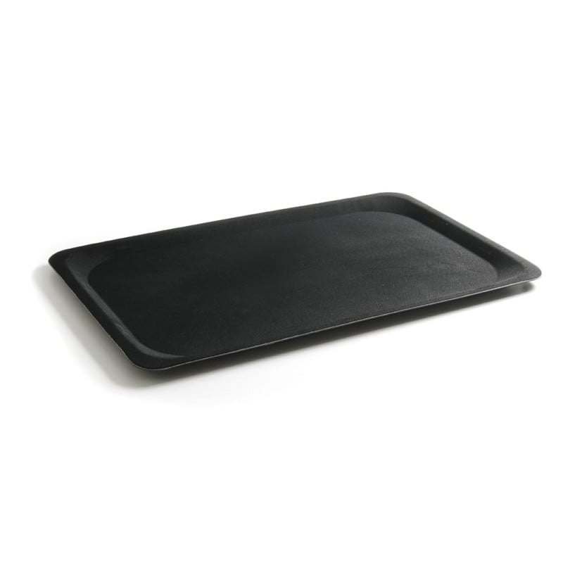 Rectangular Fiberglass Tray - Black - Euronorm - Brand HENDI