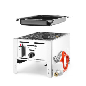 Professional Gas Barbecue to Lay Bake-Master Mini - Brand HENDI